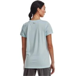 UNDER ARMOUR Women's UA Tech Twist Short-Sleeve Tee -Heb Fashion Shop 1389396 309 alt3