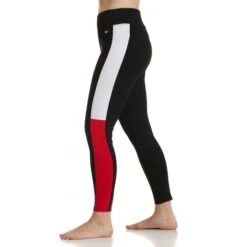 TOMMY HILFIGER SPORT Women's Mid Rise Full Length Legging -Heb Fashion Shop 2063119 001 alt2