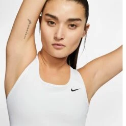 NIKE Women's Medium-Support Nike Swoosh Sports Bra -Heb Fashion Shop 2065007 101 alt4