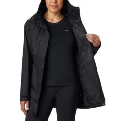 COLUMBIA Women's Pardon My Trench Rain Jacket -Heb Fashion Shop 2065345 001 alt5