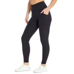 MARIKA Women's Cameron Side Pocket Tummy Control Legging -Heb Fashion Shop 2066035 001 alt2