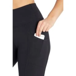 MARIKA Women's Cameron Side Pocket Tummy Control Legging -Heb Fashion Shop 2066035 001 alt3