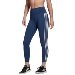 ADIDAS Women's Believe This 2.0 3-Stripe Leggings -Heb Fashion Shop 2072586 402 alt2