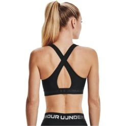 UNDER ARMOUR Women's Armour Mid Crossback Sports Bra -Heb Fashion Shop 2072962 001 alt3