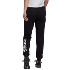 ADIDAS Women's Essentials French Terry Logo Pants 8 ADIDAS Women's Essentials French Terry Logo Pants -Heb Fashion Shop 2073588 001 alt2