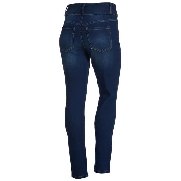Y.M.I. Women's Basic 3-Button Skinny Jeans 2 Y.M.I. Women's Basic 3-Button Skinny Jeans - Image 2