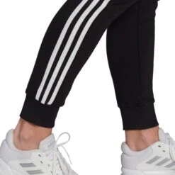 ADIDAS Women's Essential 3-Stripe Pants -Heb Fashion Shop 2074490 001 alt5