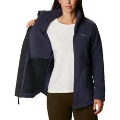 COLUMBIA Women's West Bend Full Zip Fleece Jacket -Heb Fashion Shop 2074818 402 alt3