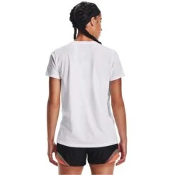 UNDER ARMOUR Women's UA Sportstyle Short Sleeve Graphic Tee -Heb Fashion Shop 2075004 101 alt3