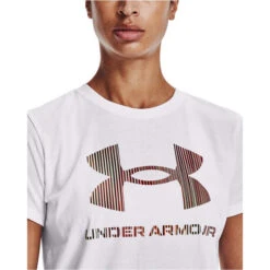 UNDER ARMOUR Women's UA Sportstyle Short Sleeve Graphic Tee -Heb Fashion Shop 2075004 101 alt4