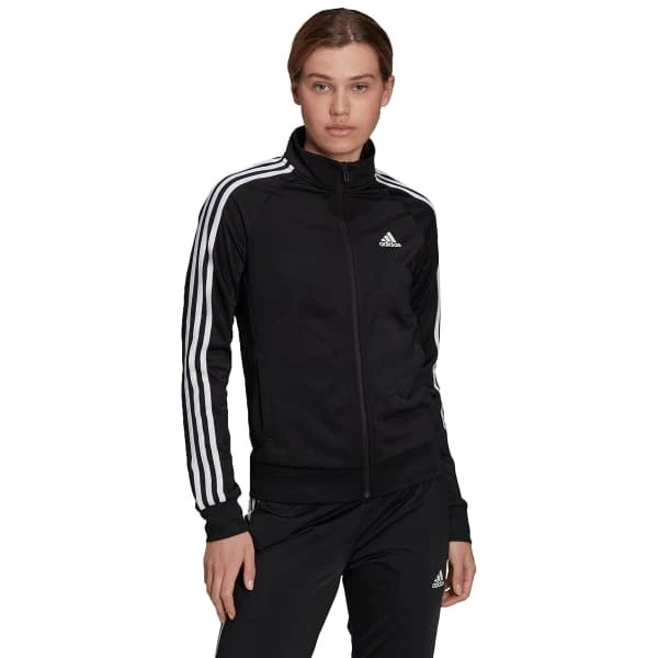 ADIDAS Women's Essentials Slim 3-Stripes Track Jacket 2 ADIDAS Women's Essentials Slim 3-Stripes Track Jacket - Image 2