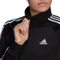 ADIDAS Women's Essentials Slim 3-Stripes Track Jacket 10 ADIDAS Women's Essentials Slim 3-Stripes Track Jacket -Heb Fashion Shop 2076799 001 alt4