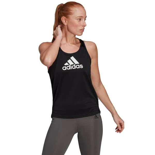 ADIDAS Women's AEROREADY D2M Sport Tank Top 2 ADIDAS Women's AEROREADY D2M Sport Tank Top - Image 2