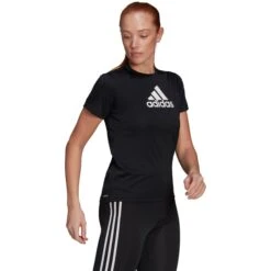 ADIDAS Women's Primeblue Designed To Move Short Sleeve Sport Tee 9 ADIDAS Women's Primeblue Designed To Move Short Sleeve Sport Tee -Heb Fashion Shop 2078006 001 alt3