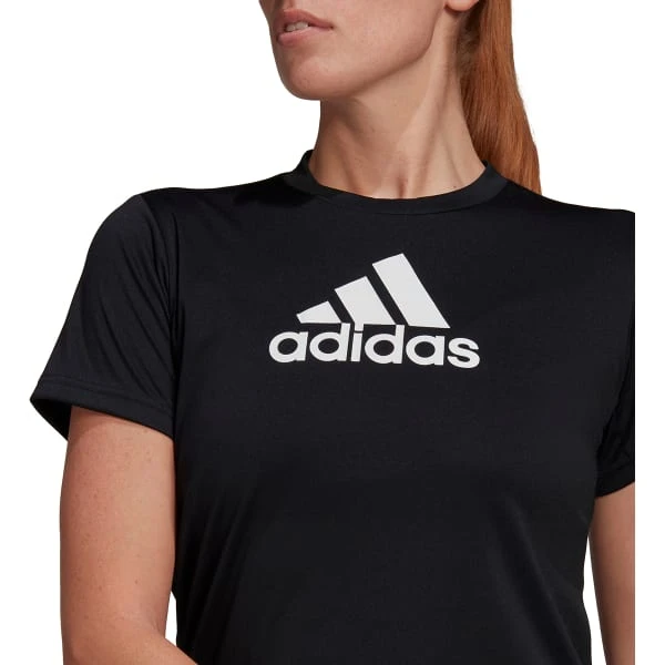 ADIDAS Women's Primeblue Designed To Move Short Sleeve Sport Tee 5 ADIDAS Women's Primeblue Designed To Move Short Sleeve Sport Tee - Image 5