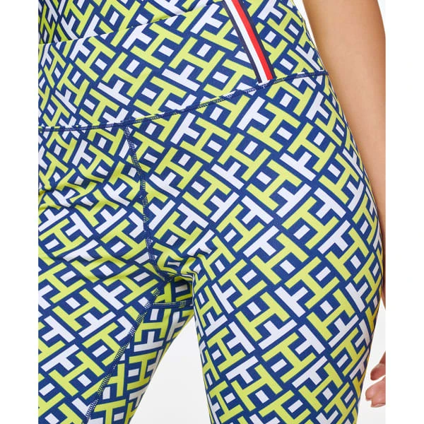 TOMMY HILFIGER SPORT Women's High Rise Compression Leggings 4 TOMMY HILFIGER SPORT Women's High Rise Compression Leggings - Image 4