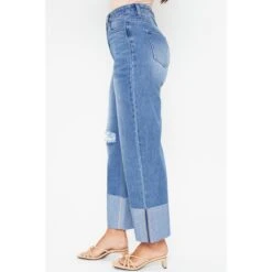 Y.M.I. Juniors' Dixie Wide Leg Jeans -Heb Fashion Shop 2078092 405 alt2