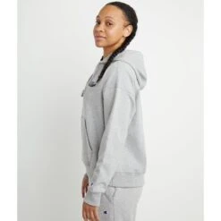 CHAMPION Women's Powerblend Relaxed Hoodie -Heb Fashion Shop 2078677 002 alt2