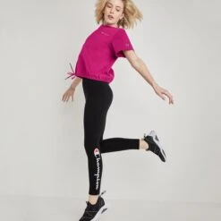 CHAMPION Women's Authentic High-Waisted 7/8 Leggings -Heb Fashion Shop 2078682 001 alt5