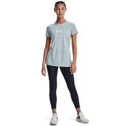 UNDER ARMOUR Women's Tech Short-Sleeve Crew Neck Tee -Heb Fashion Shop 2079271 401 alt5