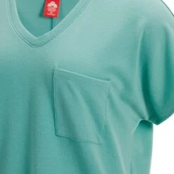 EMS Women's Softspun Short-Sleeve V-Neck Tee -Heb Fashion Shop 2079351 310 alt2