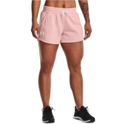 UNDER ARMOUR Women's UA Rival Fleece Shorts -Heb Fashion Shop 2079355 611 alt2