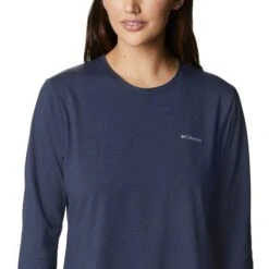 COLUMBIA Women's Sun Trek Long-Sleeve Tee -Heb Fashion Shop 2079358 402 alt4