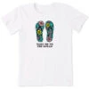 LIFE IS GOOD Women's Take Me To The Ocean Crusher Short-Sleeve Tee
