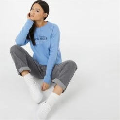 JACK WILLS Women's Elmswe Raglan Crew Sweatshirt 7 JACK WILLS Women's Elmswe Raglan Crew Sweatshirt -Heb Fashion Shop 2081200 408 alt3