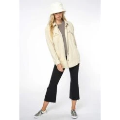 O'NEILL Juniors' Collins Superfleece Flannel Jacket 14 O'NEILL Juniors' Collins Superfleece Flannel Jacket -Heb Fashion Shop 2081638 105 alt5