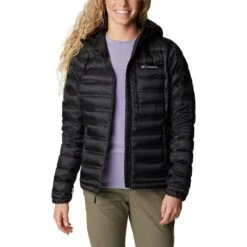 COLUMBIA Women's Pebble Peak Down Hooded Jacket -Heb Fashion Shop 2082015 001 alt3