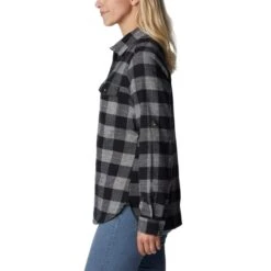COLUMBIA Women's Pine Street Stretch Flannel -Heb Fashion Shop 2082021 001 alt2