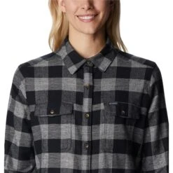 COLUMBIA Women's Pine Street Stretch Flannel -Heb Fashion Shop 2082021 001 alt5