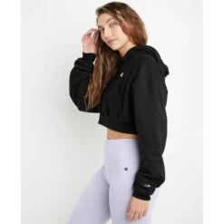 CHAMPION Men's Reverse Weave Cropped Cut-Off Hoodie -Heb Fashion Shop 2082285 001 alt2