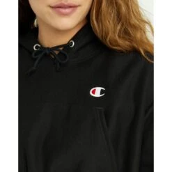 CHAMPION Men's Reverse Weave Cropped Cut-Off Hoodie -Heb Fashion Shop 2082285 001 alt4