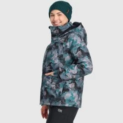OUTDOOR RESEARCH Women's Snowcrew Reveler Jacket -Heb Fashion Shop 2082316 502 alt4