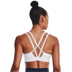 UNDER ARMOUR Women's UA Infinity Low Strappy Sports Bra -Heb Fashion Shop 2082326 101 alt3