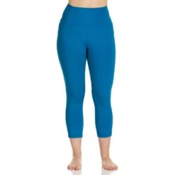 RBX Women's Tech Flex Capri Leggings W/ Pockets