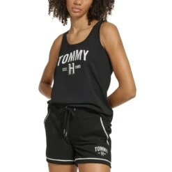 TOMMY HILFIGER Women's Knot-Front Tank Top -Heb Fashion Shop 2084191 001 alt2