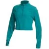 EMS Women's Sat Nam 1/2-Zip Crop