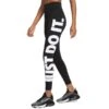 NIKE Women's Sportswear Essential High-Waisted Graphic Leggings