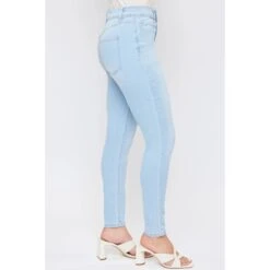 ROYALTY Women's Essential High-Rise Skinny Jeans -Heb Fashion Shop 2086880 406 alt2