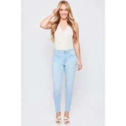 ROYALTY Women's Essential High-Rise Skinny Jeans -Heb Fashion Shop 2086880 406 alt3