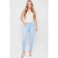 ROYALTY Women's Essential High-Rise Skinny Jeans -Heb Fashion Shop 2086880 406 alt4