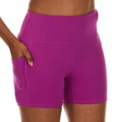 RBX Women's Bike Shorts W/ Pockets, 2 Pack -Heb Fashion Shop 2087995 915 alt2