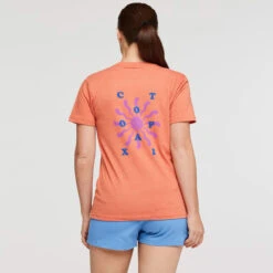 COTOPAXI Women's Happy Day Organic Short-Sleeve Tee -Heb Fashion Shop 2088336 802 alt3