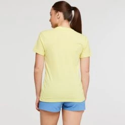 COTOPAXI Women's Disco Wave Organic Short-Sleeve Tee -Heb Fashion Shop 2088337 740 alt3