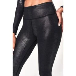 YOGAWORKS Women's Sierra 7/8 High-Waist Leggings -Heb Fashion Shop 2088394 001 alt4