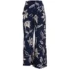 ANGIE Juniors' Floral Print Wide Leg Pants