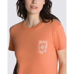 VANS Juniors' Feeling Blessed Short-Sleeve Tee -Heb Fashion Shop 2089357 611 alt2